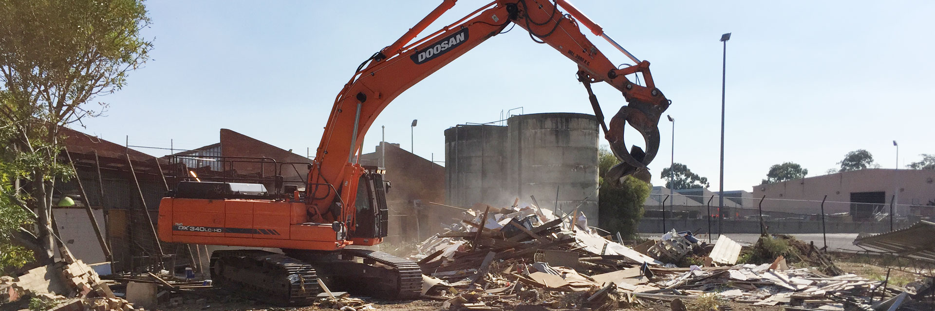 asbestos demolition and site clearing